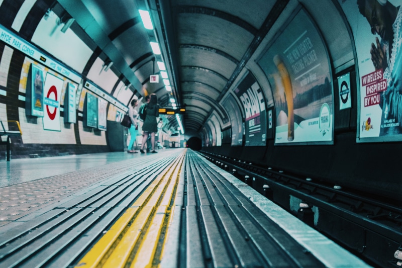 ceiling, green, Sub, mode of transportation, motion, public transportation, subway Train, subway, illuminated, subway Station, track, rail transportation