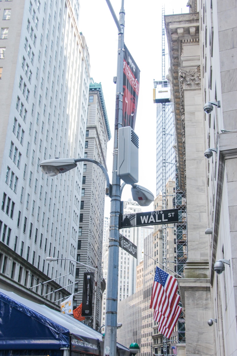 transportation, communication, nyc, new york, 5K, york, outdoors, new, financial district, building exterior, newyork, wallstreet, tall - high, wall street