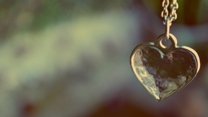 necklace, love, 1080P, medallion, heart