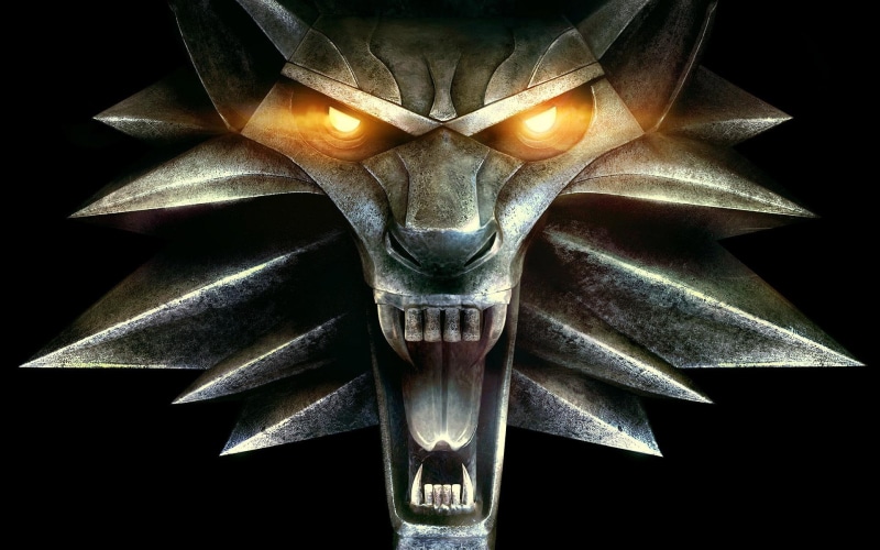 witcher, decor, medallion, steel, 1080P, animal, assassins of kings, the witcher 2, led, silver, the witcher, 1920x1200, games