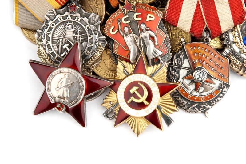 choice, award, awards, collection, large group of objects, ribbon - sewing item, close-up, victory day, still life, 2K, badge, assorted, high angle view