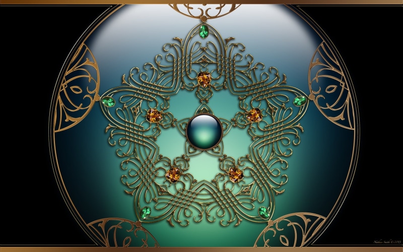 Design, 1080P, Medallion, Abstract, Jewelry