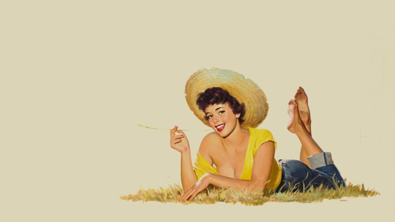 hairstyle, neck, scoop, fun, hat, cute, vacations, clothing, women, cheerful, full length, beautiful woman, joy, fashion, summer, one Person, pin up, nature
