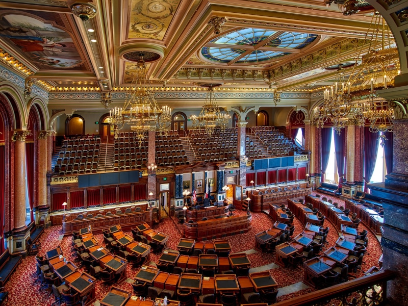 chandelier, brown, gold colored, interior, vintage, illuminated, desks, gallery, inside, antique, ornate, seat, lighting equipment, state capitol, the past