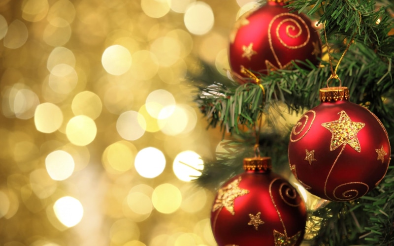 ornaments, 2K, balls, tree, christmas