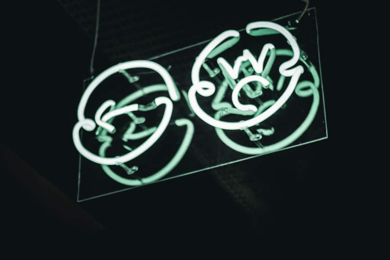 reel, handwriting, night, directly above, calligraphy, blackboard, rose, creativity, trumpet, neon, laser, scroll, green, led, indoors, brass section, art and craft