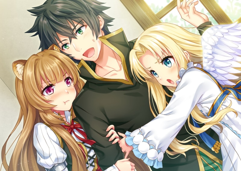 1080P, Filo (The Rising of The Shield Hero), Naofumi Iwatani, Anime, Raphtalia (The Rising of the Shield Hero), The Rising of the Shield Hero