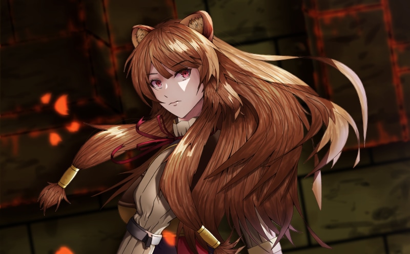 Anime, The Rising of the Shield Hero, Raphtalia (The Rising of the Shield Hero), 4K