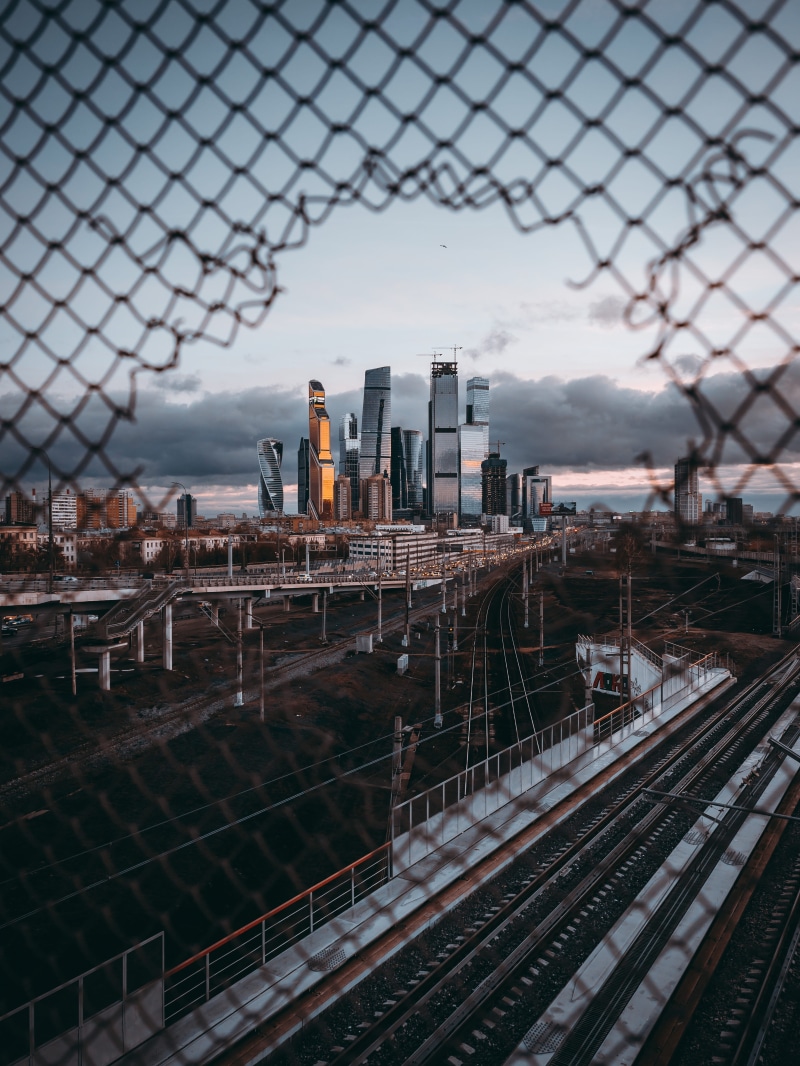 metal, car, outdoors, wire, federation, rail transportation, link, metro, dominion, transportation, barrier, building exterior, architecture, 4K, tower