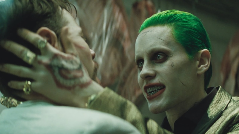 body part, adult, headshot, togetherness, portrait, people, 1080P, Joker, Jared Leto, lifestyles, young adult, Movie, emotion, focus on foreground, make-up