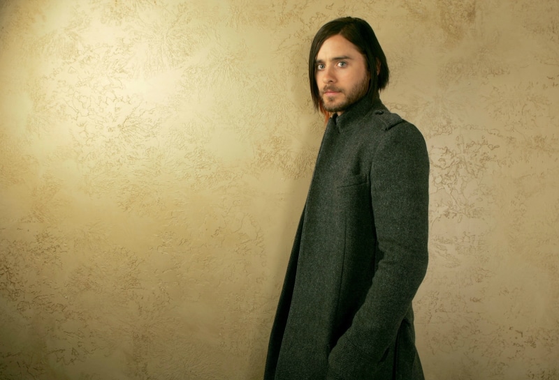 clothing, men, portrait, 30 seconds to mars, one person, young men, gray, 2K, coat, looking at camera, wall, casual clothing, facial hair, beard, young adult