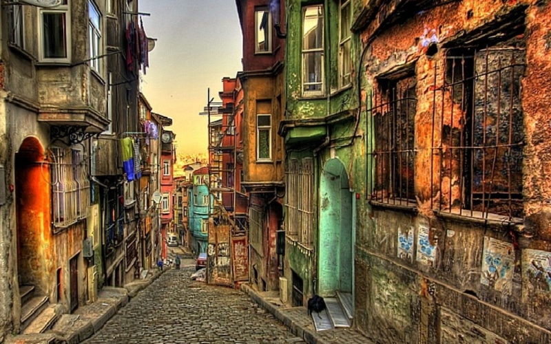 Old, Streets, istanbul, turkish, balat, historical, hd, photography, x, abstract, 720P, hdr, art