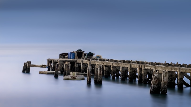 Karpal Singh Drive, 槟城, Pulau Pinang, sea, 海岸, daytime, 风景, Clouds, blue ocean, Pier, sunrise, Malaysia, dock, Penang, wood - Material, near, Seascape