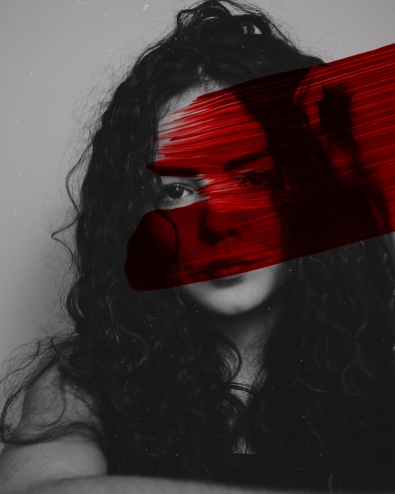line, red, human hair, pandb, women, woman, paint, lifestyles, grayscale, human body part, photography, photographer, girl, headshot, tumblr, hair, hairstyle