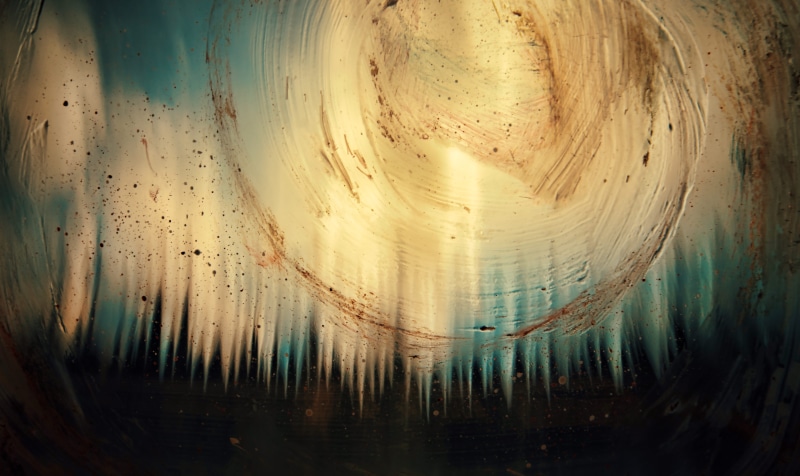 geometric shape, full frame, abstract, fineart, cover, stained, water, nature, reflection, glass, flare, digital composite, glass - material, light, painting