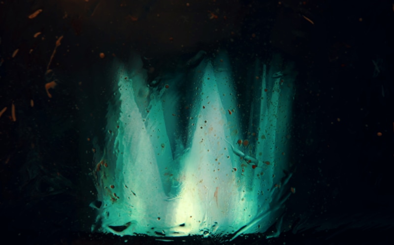 dreams, cover, water, mysterious, no people, glass - material, lighting equipment, oniric, green color, night, transparent, texture, contemporary, fineart