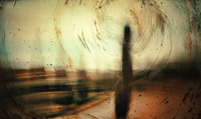 art, close-up, transparent, water, expressionism, textured effect, glass, texture, outdoors, 5K, nature, abstract, inspirational, mysterious, painting