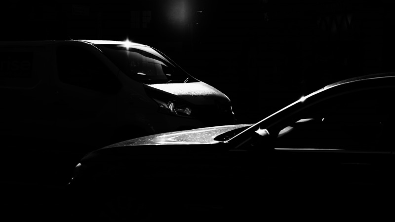 artistic, no people, lighting equipment, headlight, motor vehicle, london, car, street, glass - material, windshield, abstract, reflection, close-up, mode of transportation