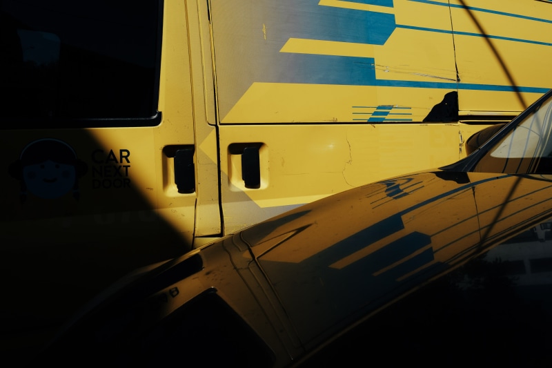 train - vehicle, air vehicle, fuji, machine, propeller, airplane, art, car wheel, fine art, sunlight, outdoors, still life, number, bus, photography, day