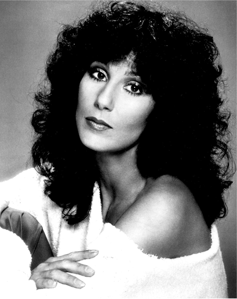 beautiful woman, entertainer, woman, cher, actress, young women, artist, television host, theater, women, grayscale, indoors, photo, leisure activity, lifestyles