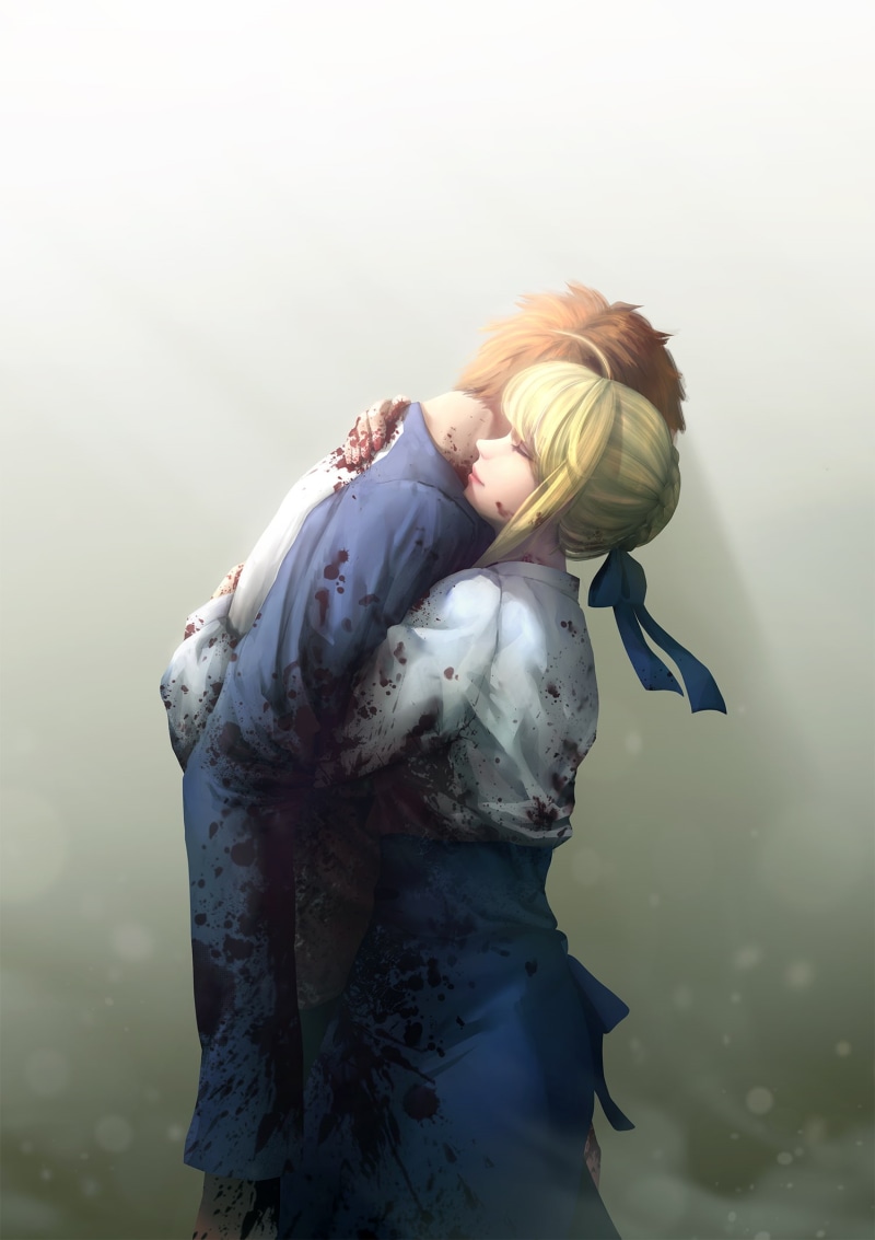 Fate Series, Shirou Emiya, 1080P, Fate/Stay Night, Saber
