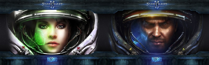 StarCraft II, ii, hd, video, multiscreen, starcraft, art, x, games, 2K
