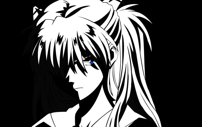 evangelion, hd, art, 720P, genesis, neon genesis evangelion, asuka, x, langley, soryu, Vector, anime, neon
