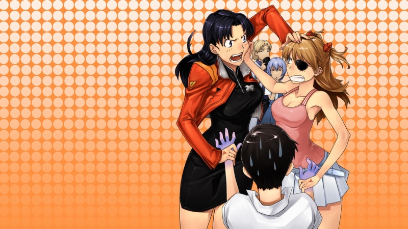 Evangelion, Shinji Ikari, Asuka Langley Sohryu, Evangelion: 3.0 You Can (Not) Redo, Misato Katsuragi, 1080P