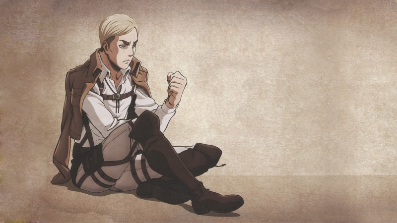 Attack On Titan, 1080P, Anime, Erwin Smith