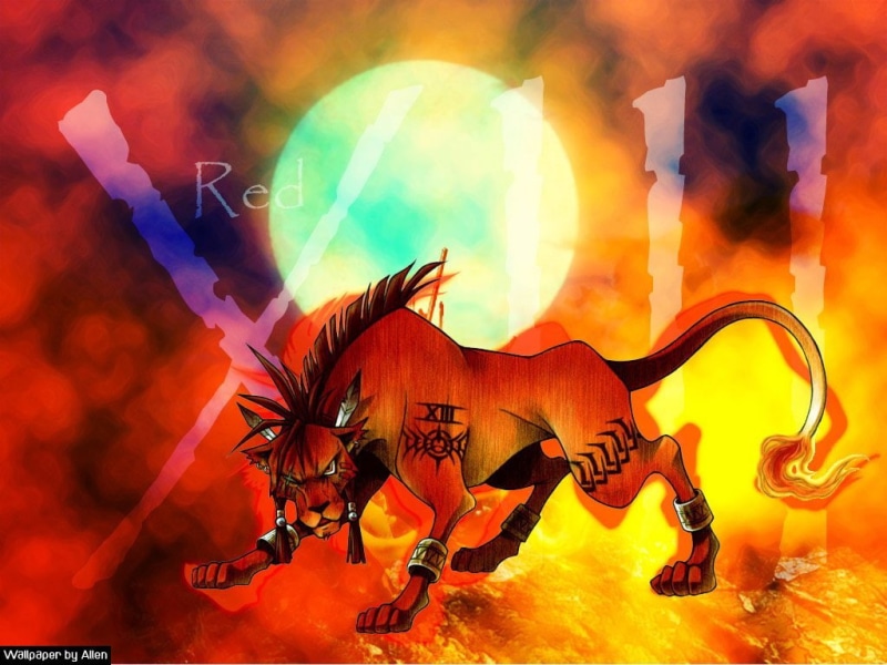 480P, Final Fantasy, Final Fantasy VII, Red XIII