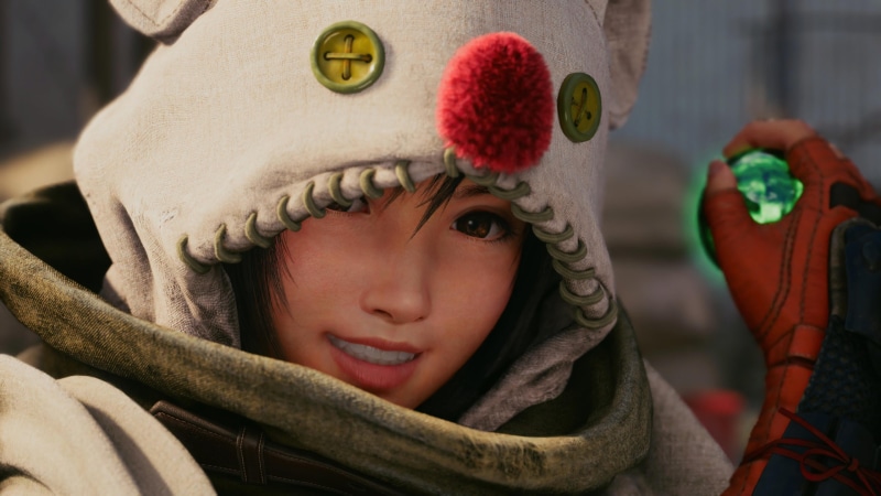 FF7R, Final Fantasy VII: Remake, Moogle, 4K, Yuffie Kisaragi, 4K