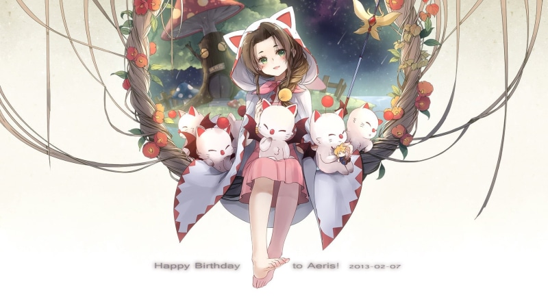Aerith Gainsborough, Final Fantasy, 720P, Final Fantasy VII