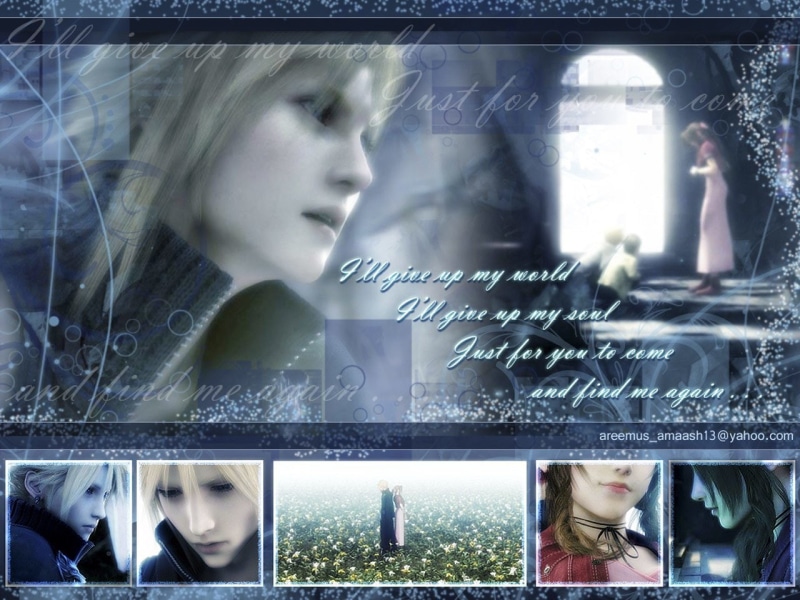 Final Fantasy VII: Advent Children, 720P, Aerith Gainsborough, Final Fantasy, Cloud Strife