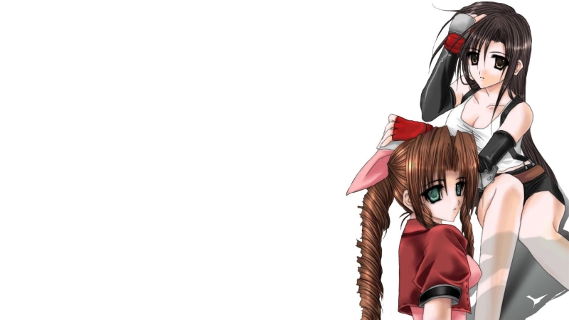 women, aerith, aeris, final, games, lockheart, vii, fantasy, tifa, 1080P, gainsborough, video