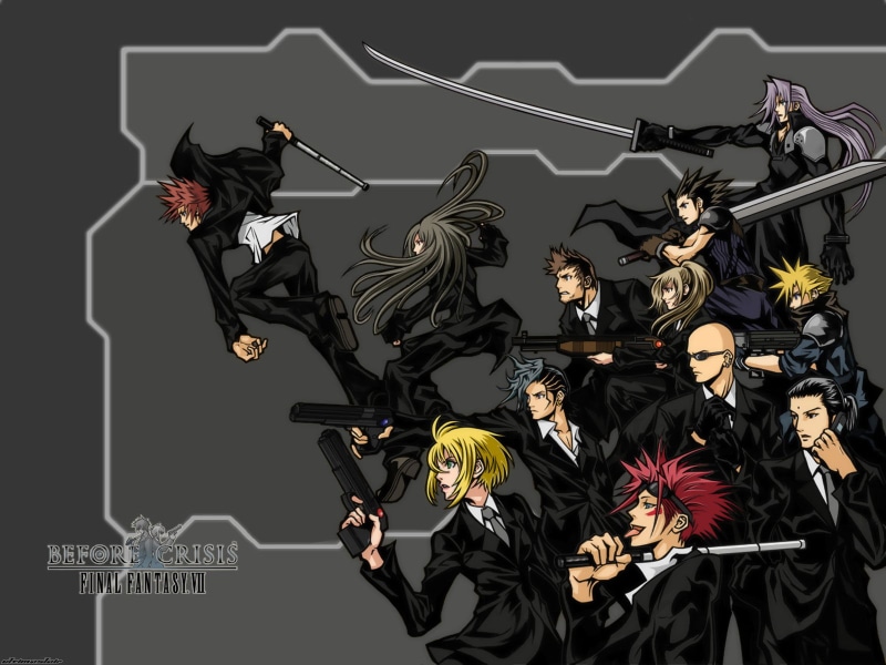 tseng, turks, reno, 720P, final, fair, sephiroth, crisis, rude, cloud, zack, fantasy, group, strife, vii