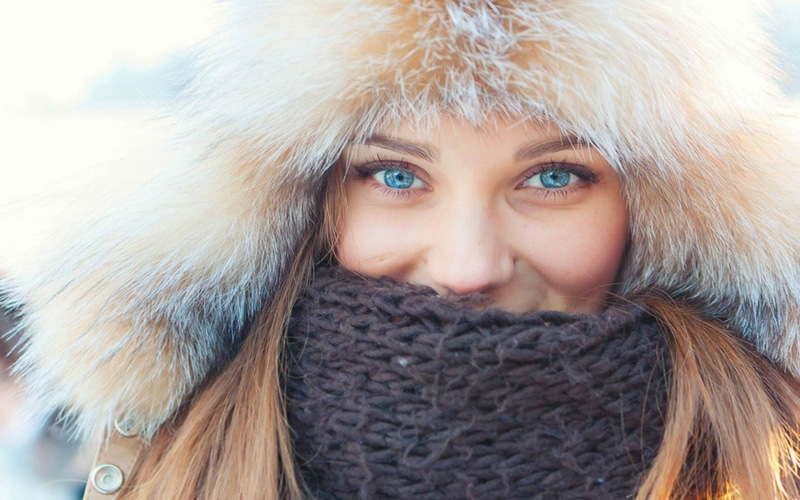 1080P, women, blue eyes, model, covering face, face