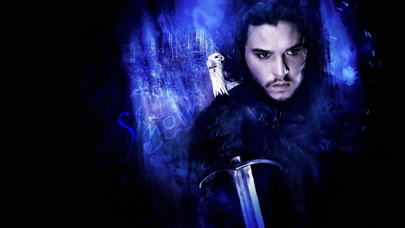 Snow, Thrones, Game, Jon, 1080P