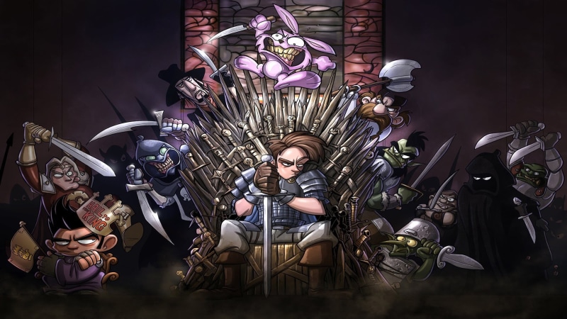celebration, Iron Throne, night, real people, cartoon, group of people, arts culture and entertainment, musician, thrones, young men, people, music, video games