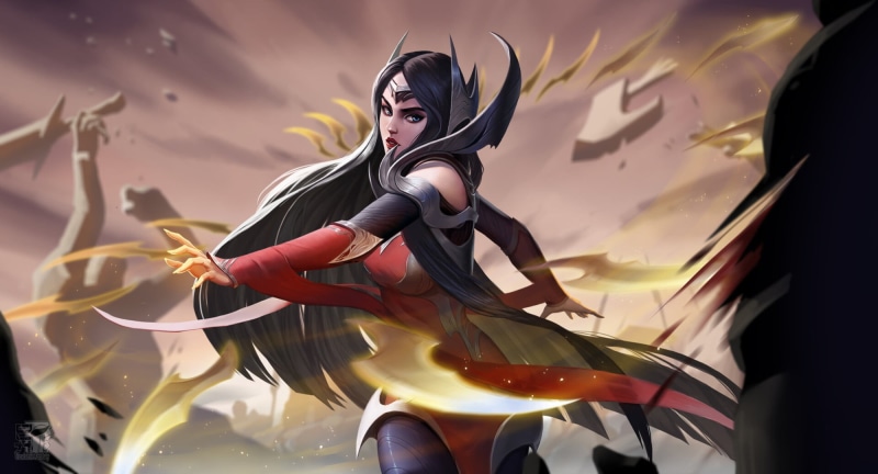 video game art, video game girls, League of Legends, Irelia, video game characters, video games, 1080P