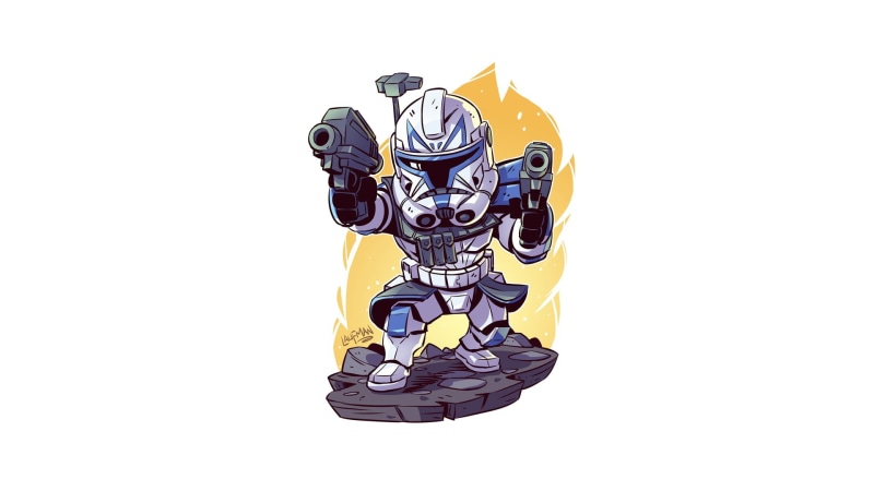 Star Wars, 1080P, Captain Rex