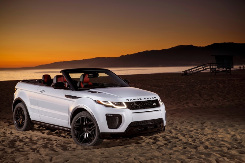 outdoors, mode of transportation, sunset, land vehicle, beauty in nature, nature, leisure activity, transportation, people, motor vehicle, convertible