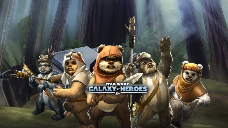 Star Wars, Video Game, Star Wars: Galaxy of Heroes, 720P, Ewok