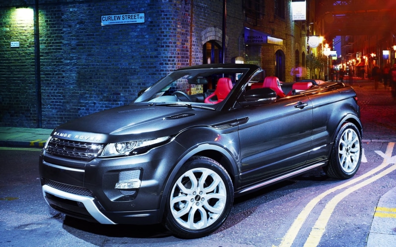 1080P, Ewok, luxury, taxi, car, building exterior, night, concept, range Rover, jeep, city, driving, built structure, street, lantern, gray, crossover