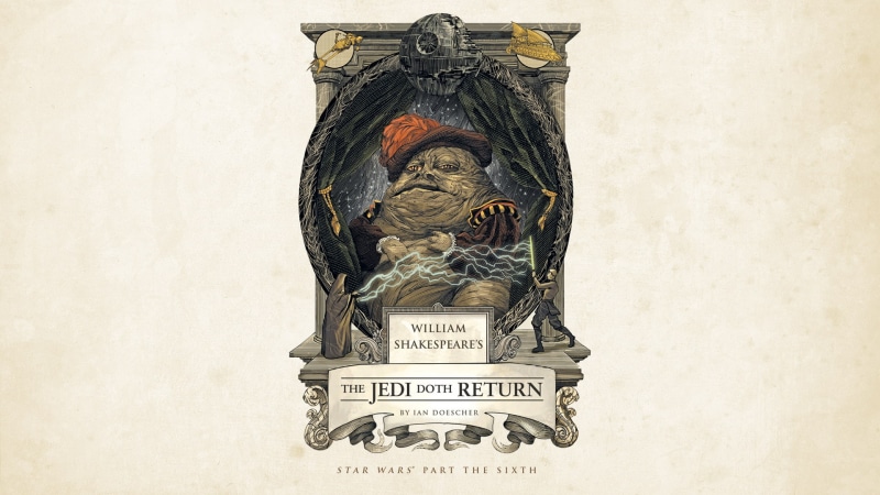 1080P, curtains, Star Wars, Jaba The Hut