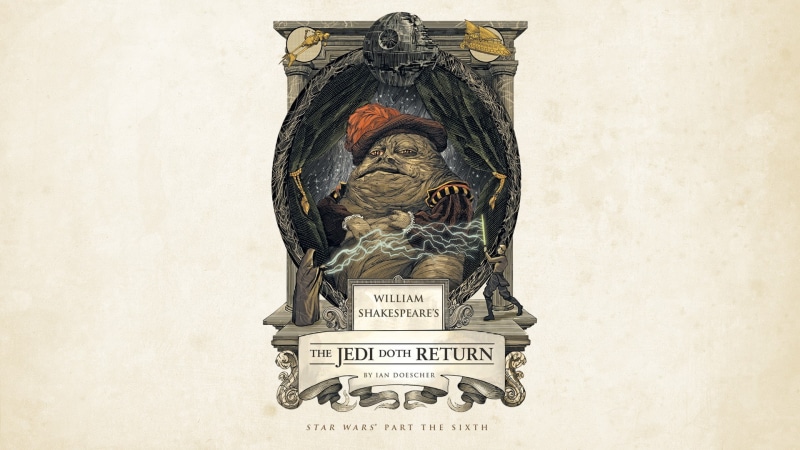 Curtains, Jaba The Hut, Star Wars, 1080P