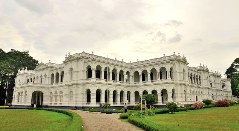 Asia, history, building exterior, sri, travel destinations, Museum, tree, building, the past, grass, 1080P, national museum of colombo, nature, plant