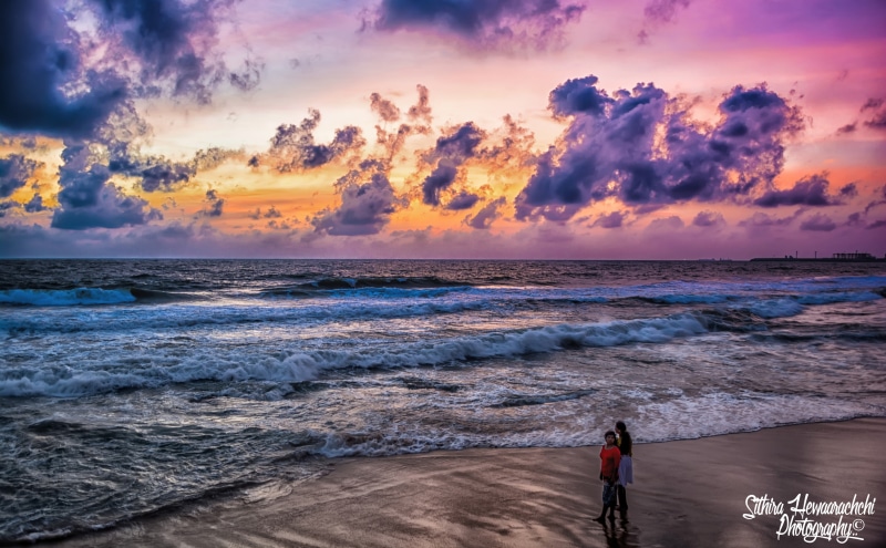 sri lanka, one person, Others, galle face green, Beach, outdoors, water, beauty in nature, lanka, real people, standing, horizon over water, scenics - nature