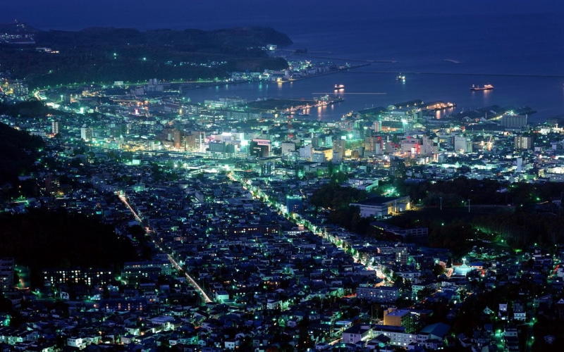 cities, hokkaido, 1080P, asia, japan, 3d and abstract