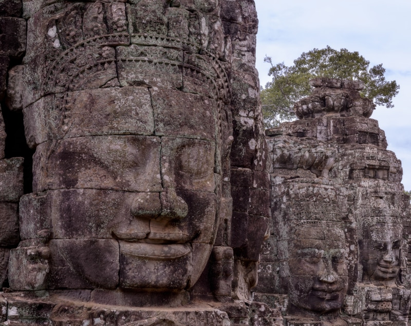 outdoors, Angkor, Cambodia, Travel, no people, siemreap, place of worship, stone material, angkorthom, old ruin, creativity, thom, 5K, siemreab, siem