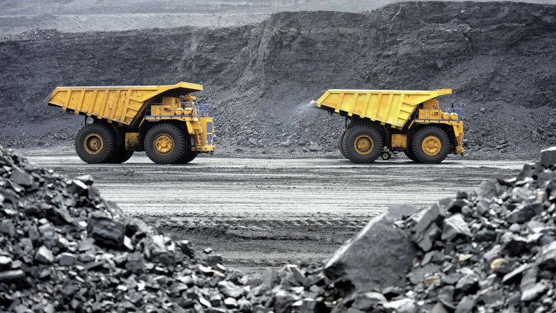transportation, dump truck, industry, machinery, mining, tire, land vehicle, 1080P, construction industry, car, depth of field, iron - metal, dirt road
